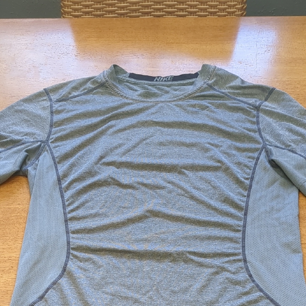 Nike Heather Gray Dry- Fit Shirt